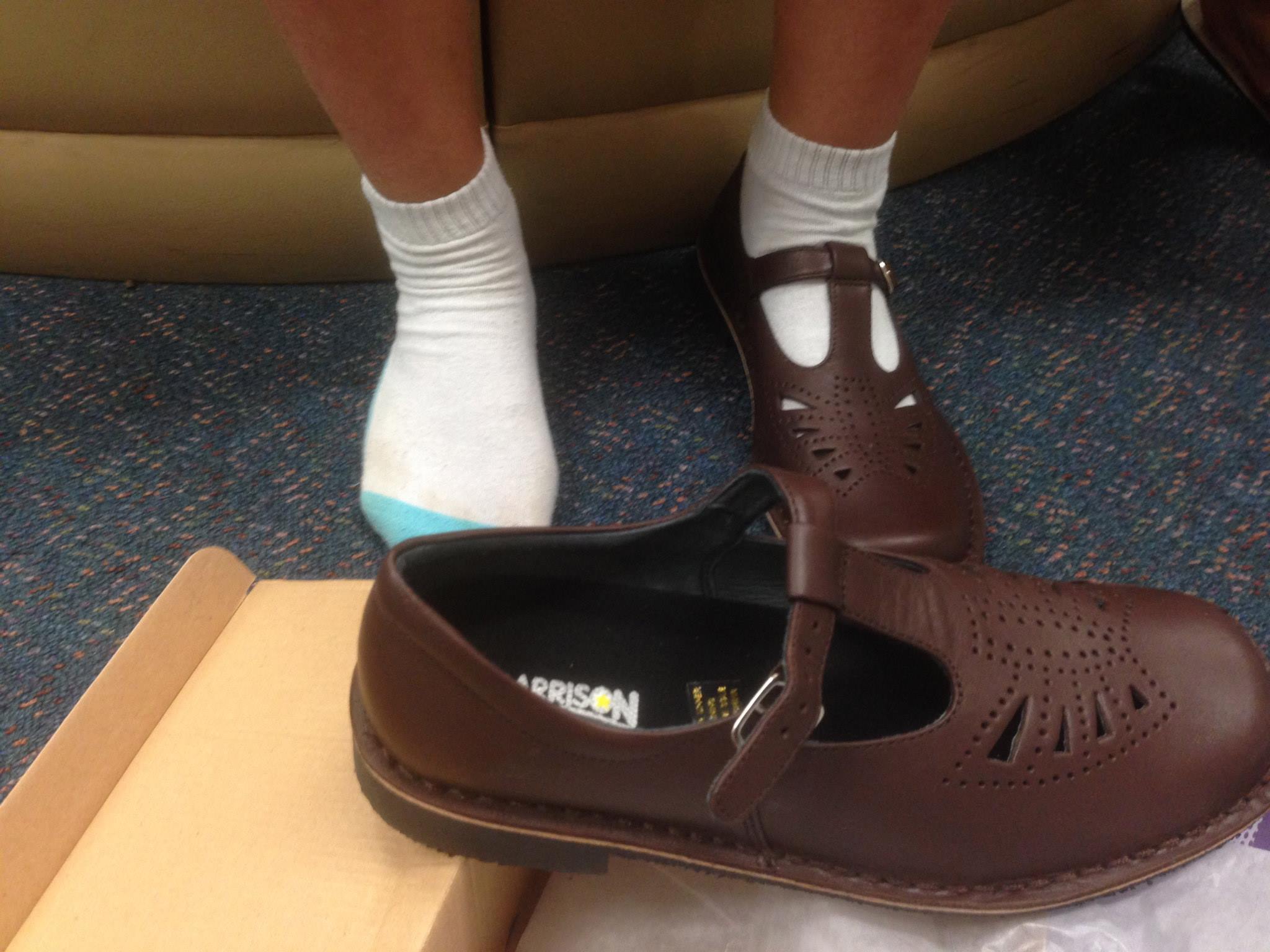 clarks brown school shoes